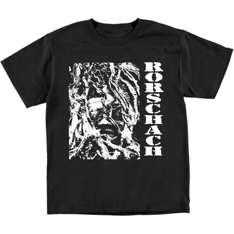 Фото Футболка Rorschach Hardcore Punk в винтажном стиле Earth Crisis Converge Integrity Dropdead №1