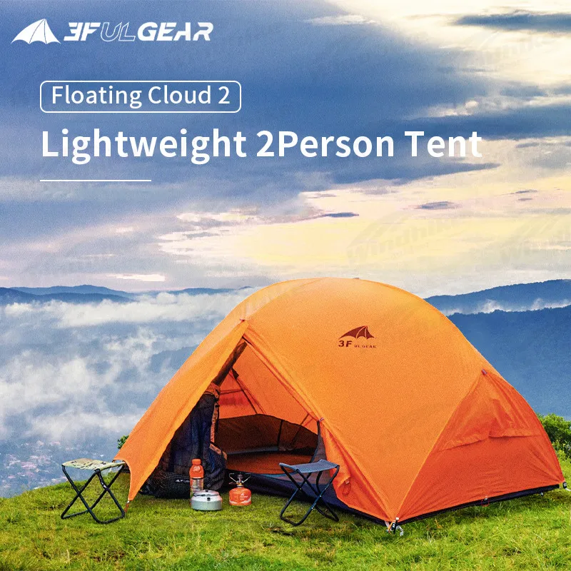 Палатка для кемпинга водонепроницаемая 3F UL GEAR нейлоновая с силиконовым