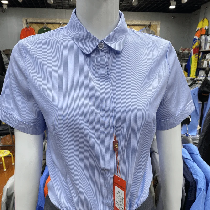 Pdomei кукольный воротник женские летние рубашки с коротким рукавом бамбуковое