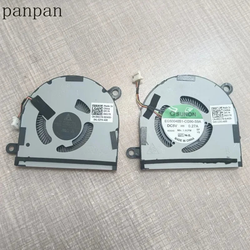 Новый оригинальный вентилятор охлаждения процессора ноутбука для Dell Latitude 14 7400