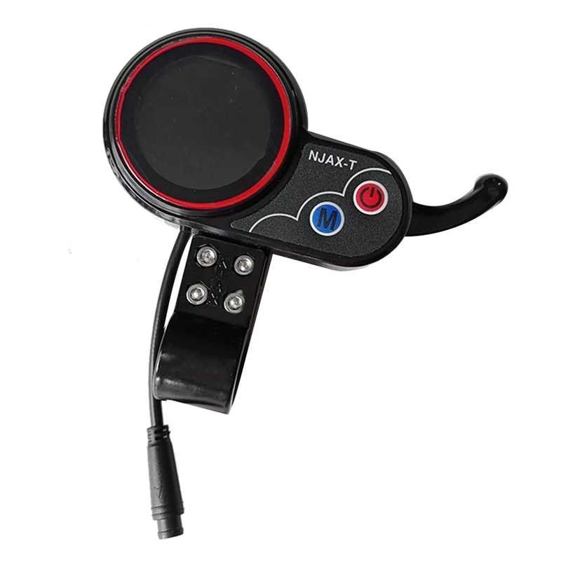 Приборная панель для электроскутера черного цвета 36 В 48 1 шт.