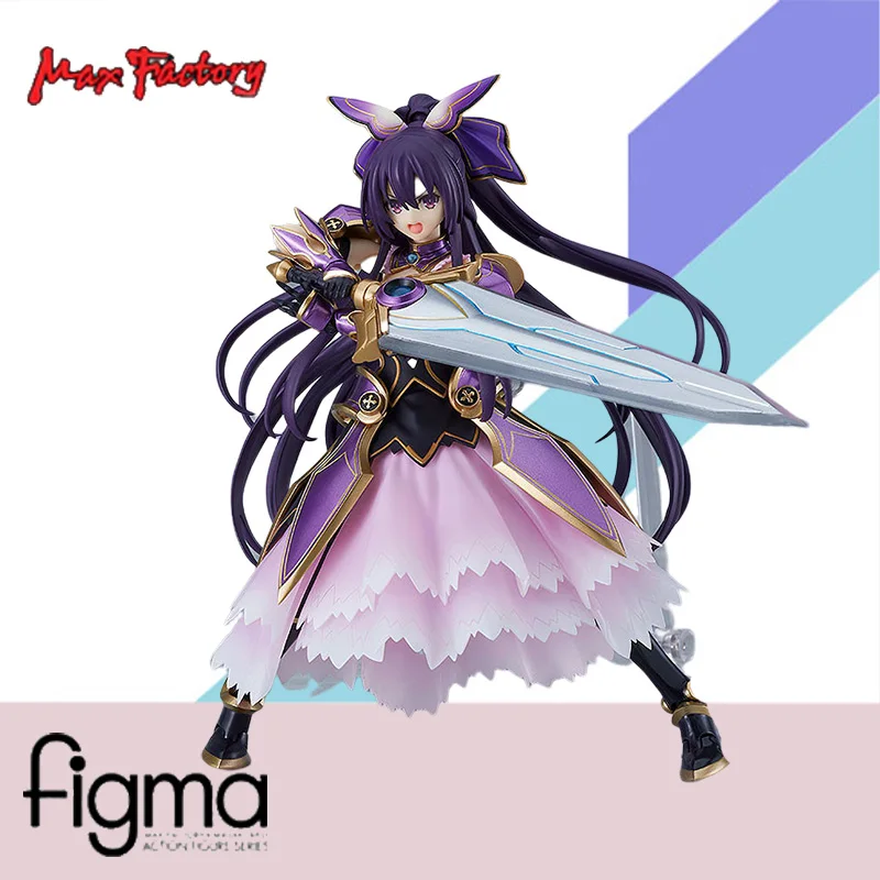 

MAXFACTORY Figma Original DATE A LIVE Yatogami Tohka Anime Figure Model Collecile Action Toy Gift for Children