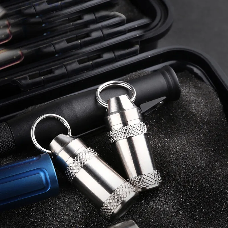 Фото Водонепроницаемый контейнер для хранения таблеток Titan Outdoor Travel Survival EDC Tool №5