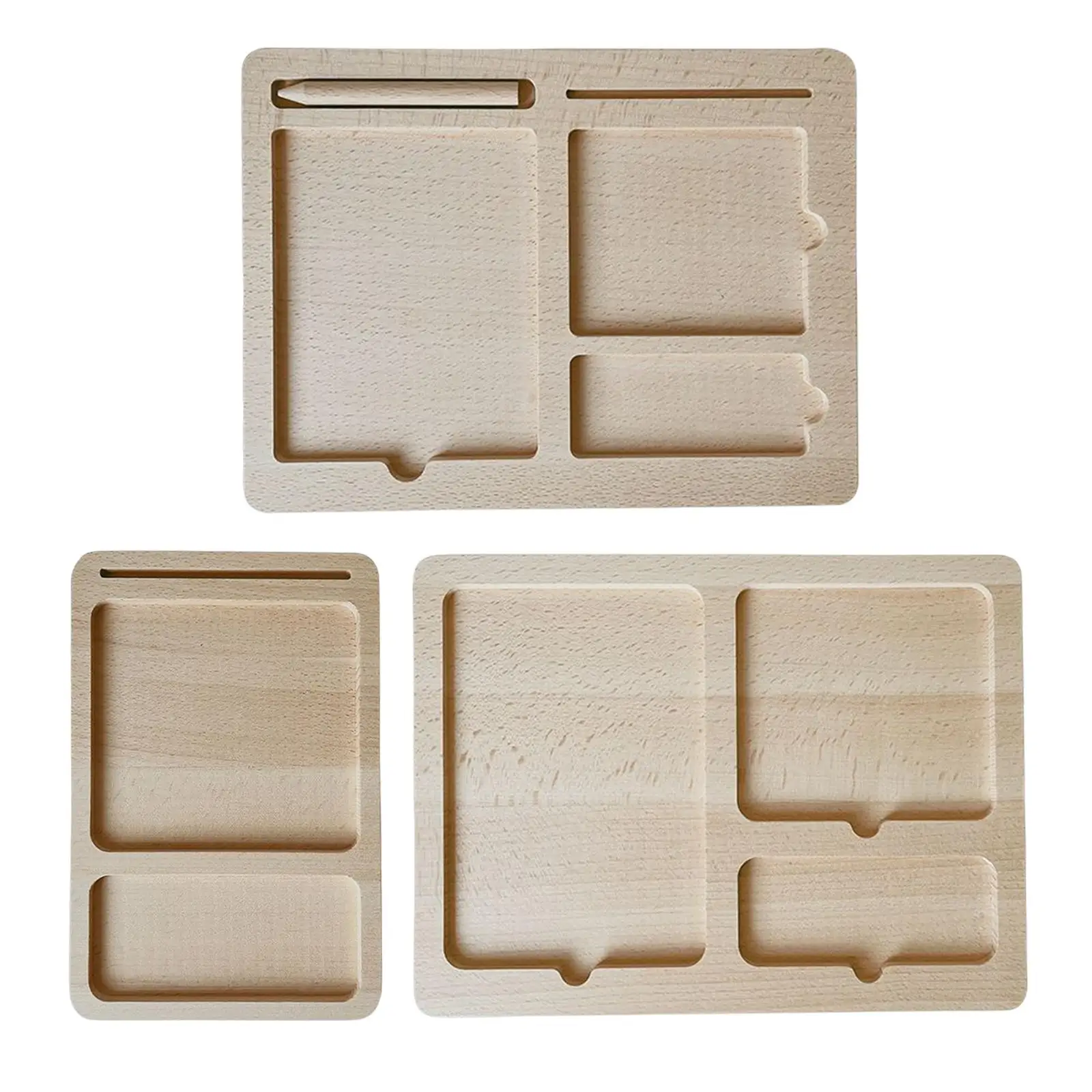 

Wooden Card Description Board Educational Learning Toy for Preschool Kids