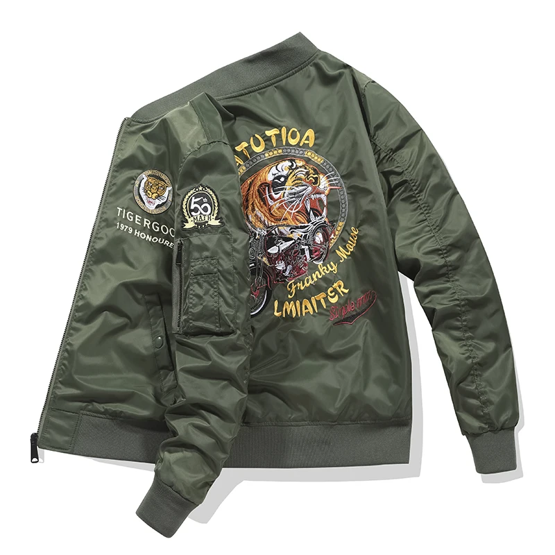 tiger bomber jacket men jacket 