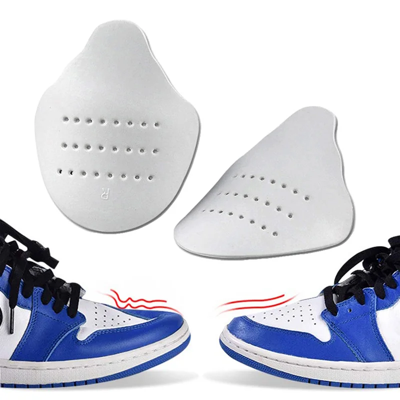 Sneakers Anti Crease Protector Bending Crack Toe Caps Shoe Stretcher Expander Shaper Foam Anti Fold Shoe Case Protection Kit