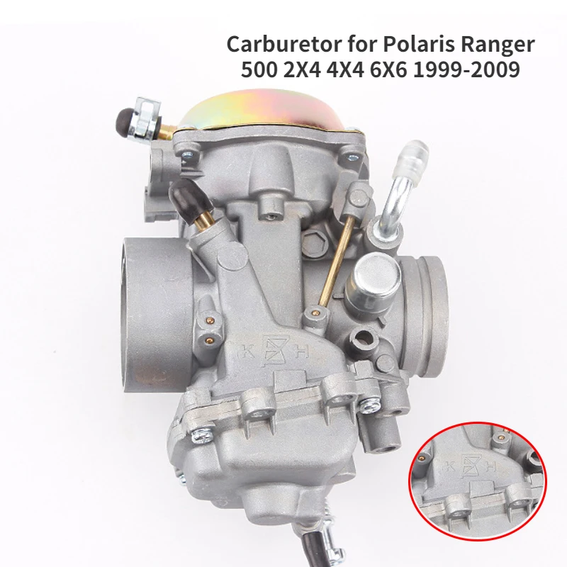 Carburetor For Polaris Ranger 500 2X4 4X4 6X6  ATV 1999-2009 Carb PD34J-2 Carburador 500cc Carburateur 500