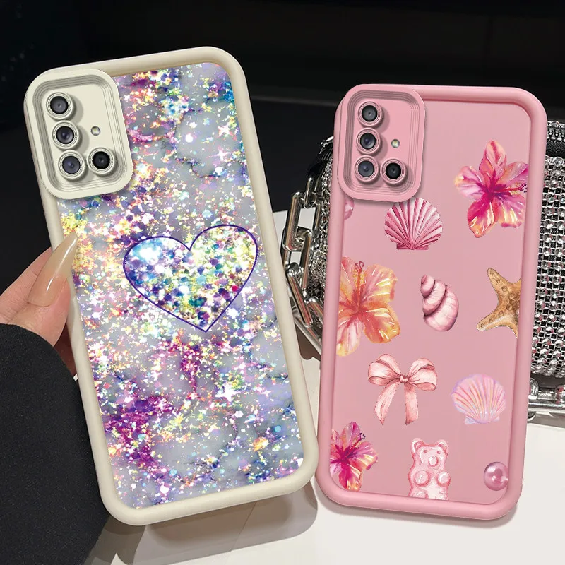 В наличии чехол для телефона Samsung Galaxy M31s с красивым узором в виде бабочек и цветов, чехол для Samsung Galaxy M51 с защитой от царапин. (art.: 3920dd204f73e) - 3920dd204f73e