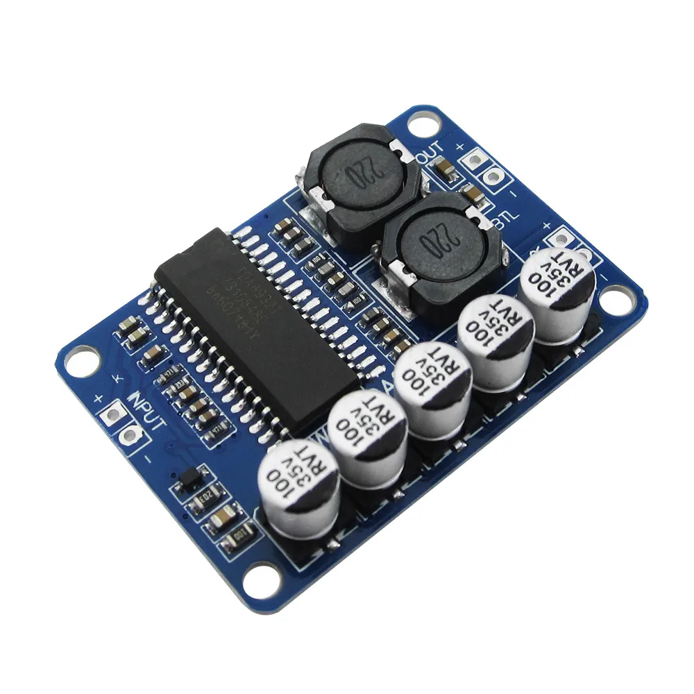 

1pcs Digital power amplifier board module 35w mono amplifier module High-power TDA8932 low power consumption