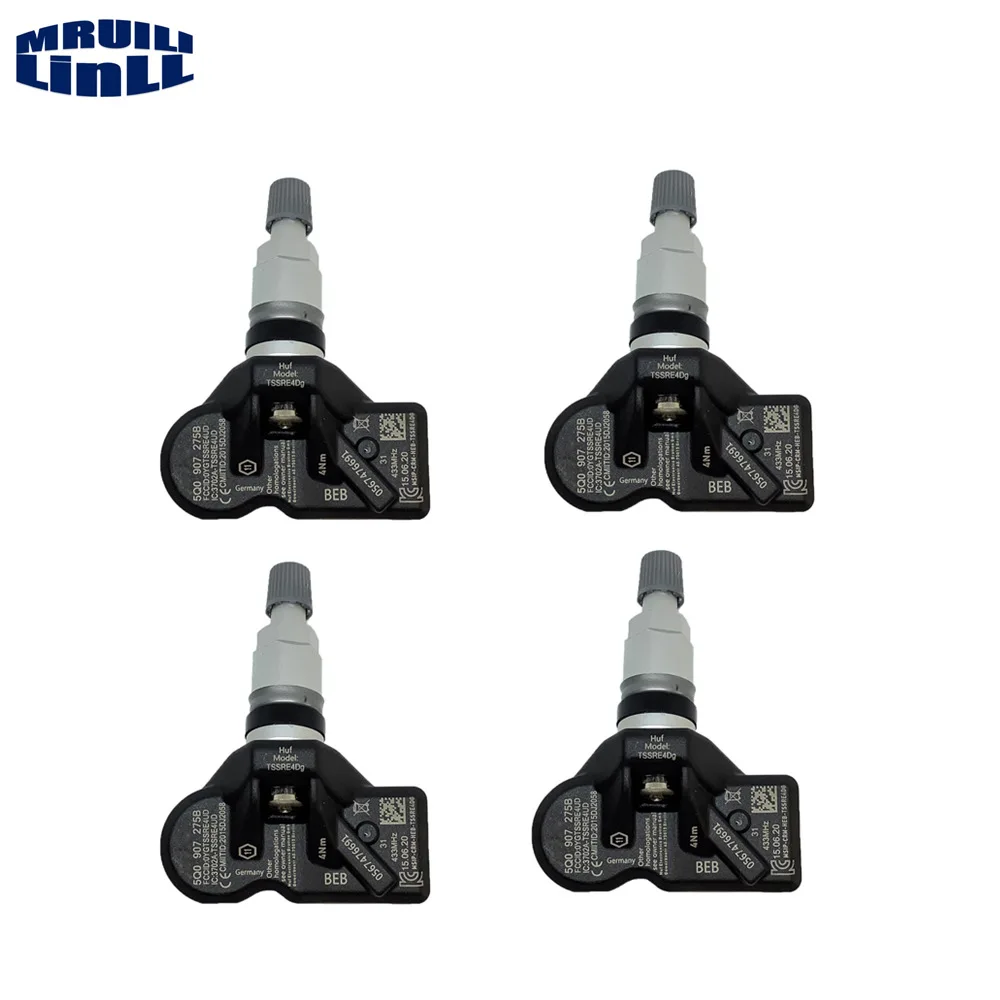 Новинка, датчик давления в шинах TPMS 5Q0907275 5Q0907275B для Audi A3 Q7 Q5 A4 A5 VW Arteon Teramont passat phaeton, 4 шт.