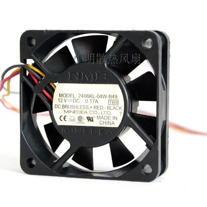 

BRAND NEW ORIGINAL 60*60*15MM Cooling Fan 2406KL-04W-B29 2406KL-04W-B30 2406KL-04W-B39 2406KL-04W-B40 2406KL-04W-B49