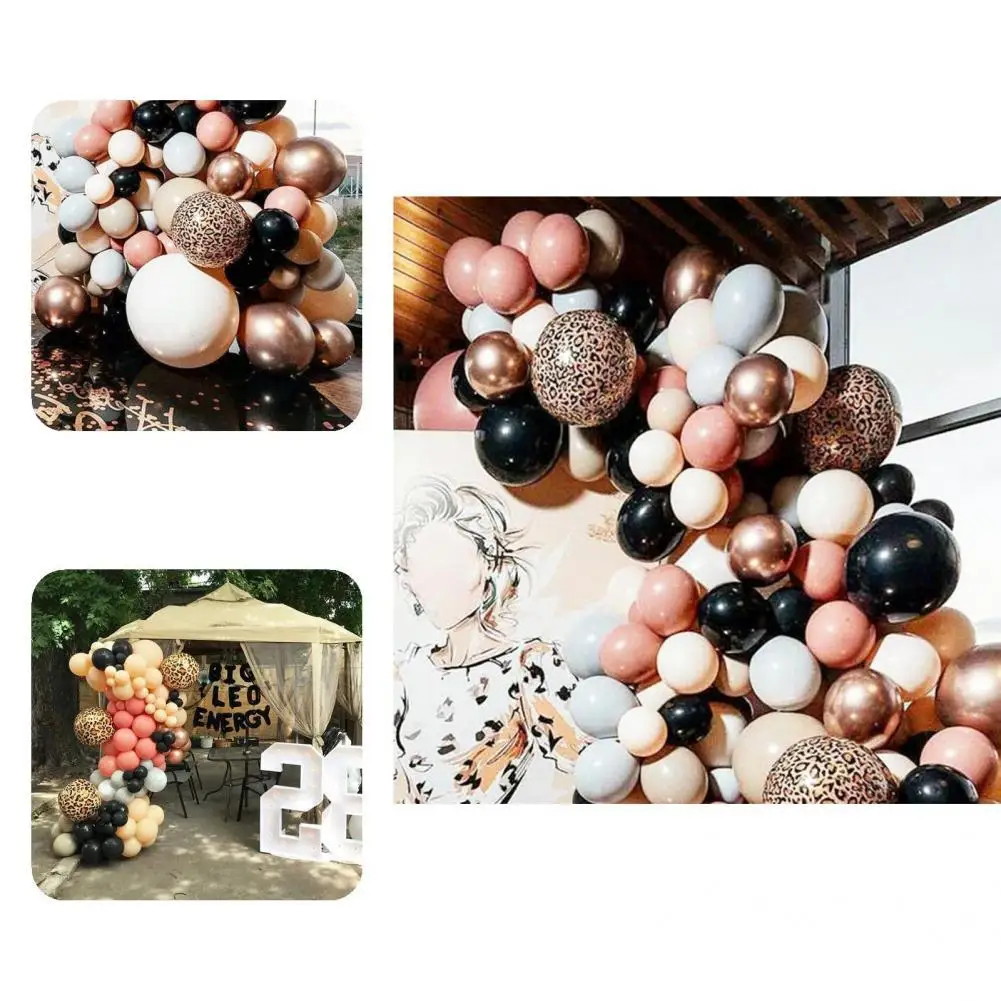 

Festival Balloon Reliable Long-lasting Round High Elasticity 4D Festival Balloon for Living Room Balloon Birthday Balloon