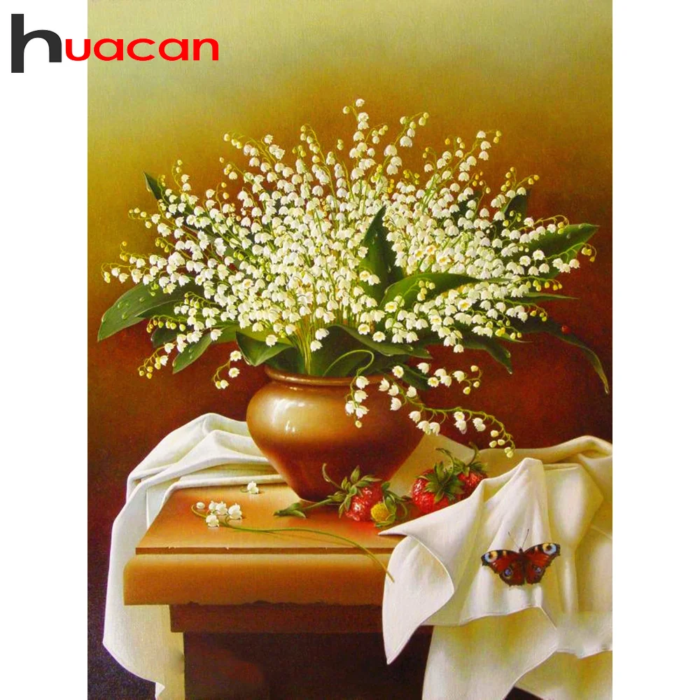

Huacan, Полная копия, фотообои с долиной, картина, цветок, хобби и рукоделие, украшение для спальни