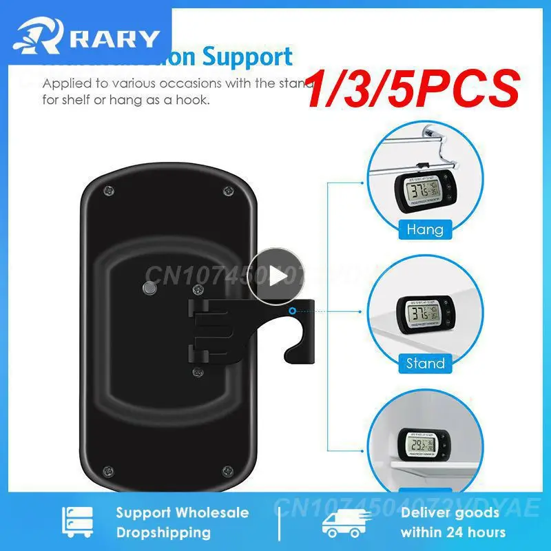 1/3/5 шт. электронный цифровой термометр для холодильника
