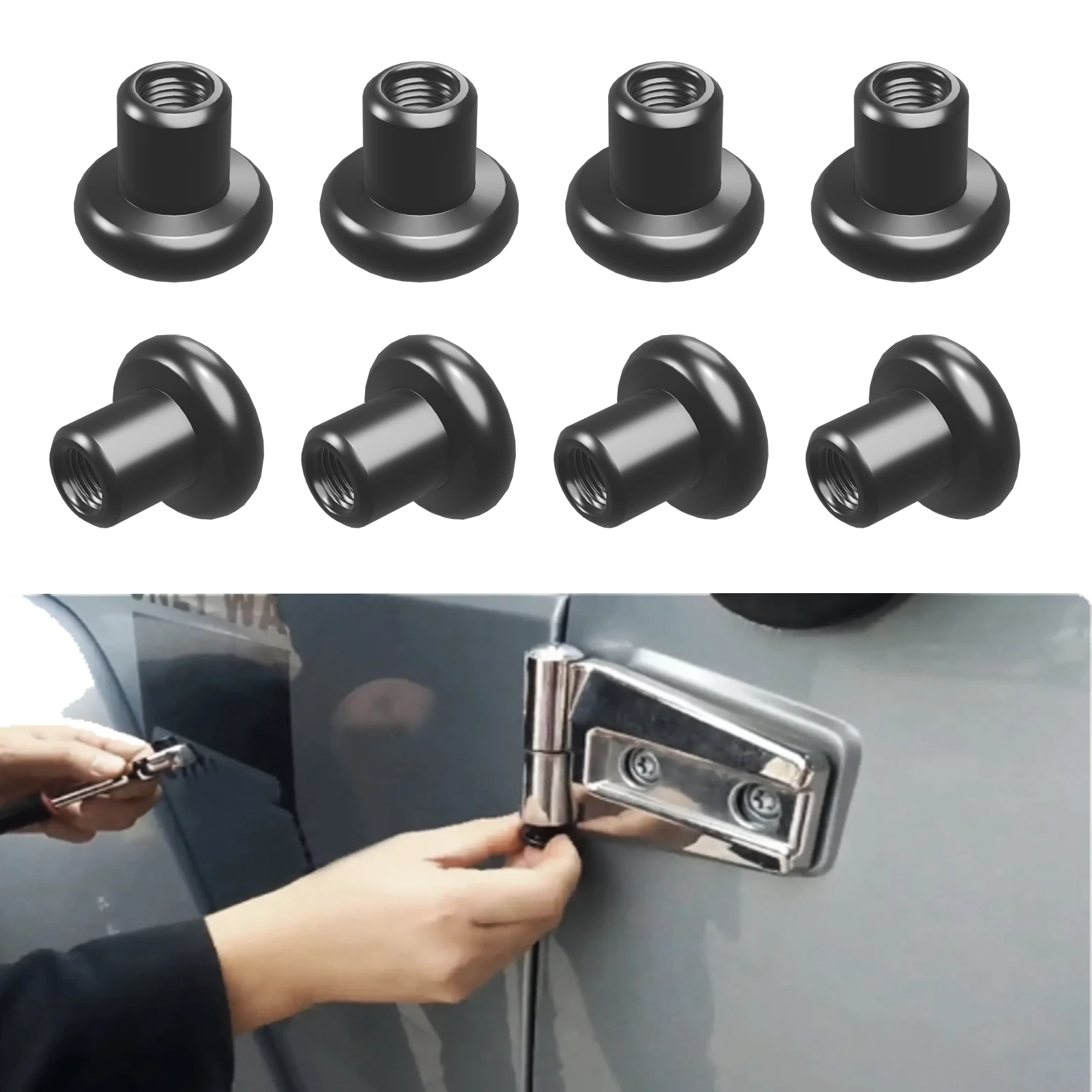 Дверные петли в комплекте, внешние и внутренние детали для Jeep Wrangler JK JKU Sport Rubicon Sahara X Unlimited 2007