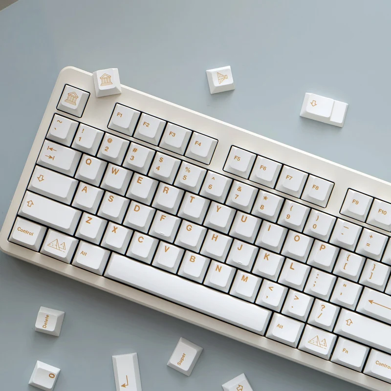 GMK Civilization 137 Keys PBT Dye Subbed Cherry Profile Keycap For MX Switch Mechanical Keyboard Fit 61/64/87/96/104 |