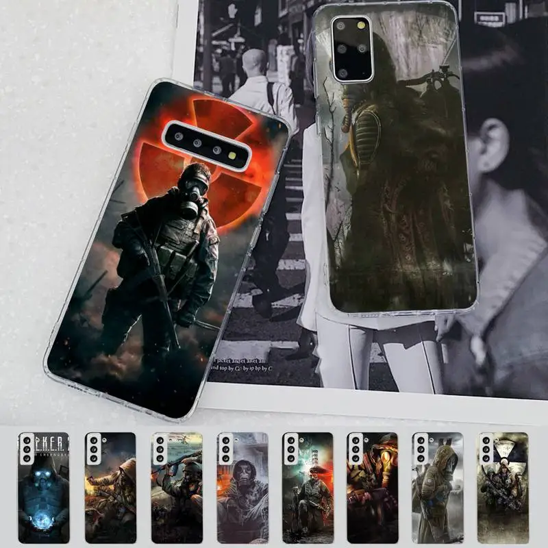 

Stalker Clear Sky Phone Case for Samsung S21 A10 for Redmi Note 7 9 for Huawei P30Pro Honor 8X 10i cover