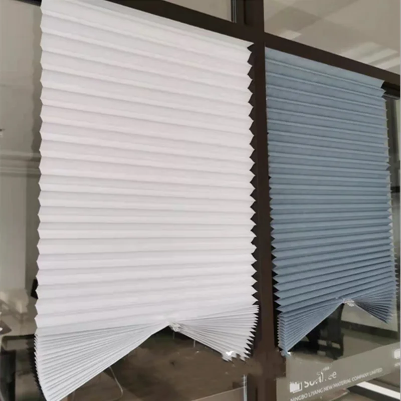 Self-Adhesive Blinds Semi-Blind Window Curtains Bathroom Kitchen Balcony Office Blinds Pleated Curtains