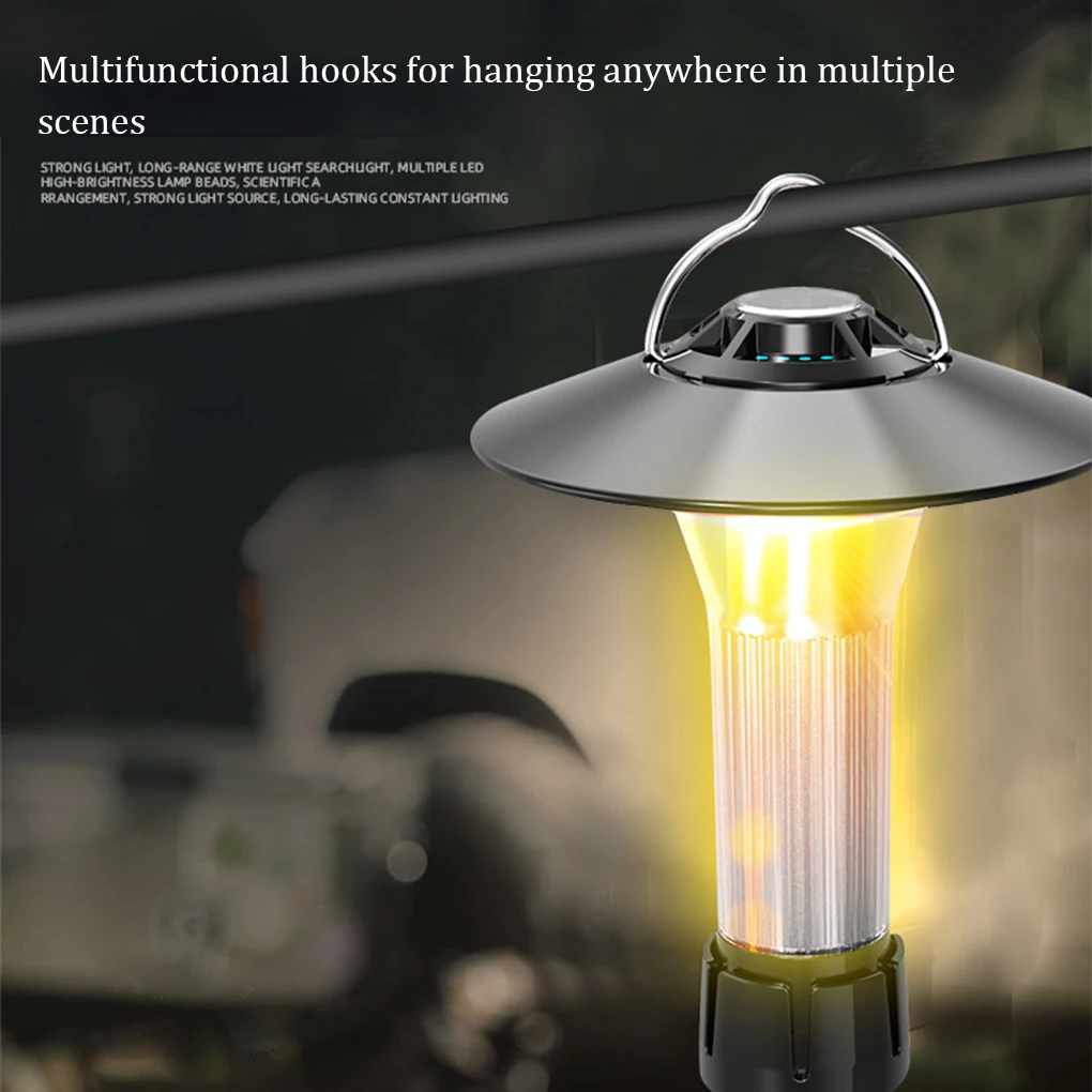 

Camping Lantern 100lm Lampshade Taillight Tent Flashlight