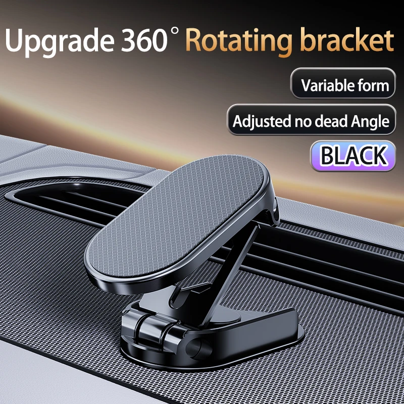 

360 ° Вращающийся Магнитный Автомобильный Держатель Для Телефона, Регулируемое Крепление На Приборную Панель Для iPhone 16/15