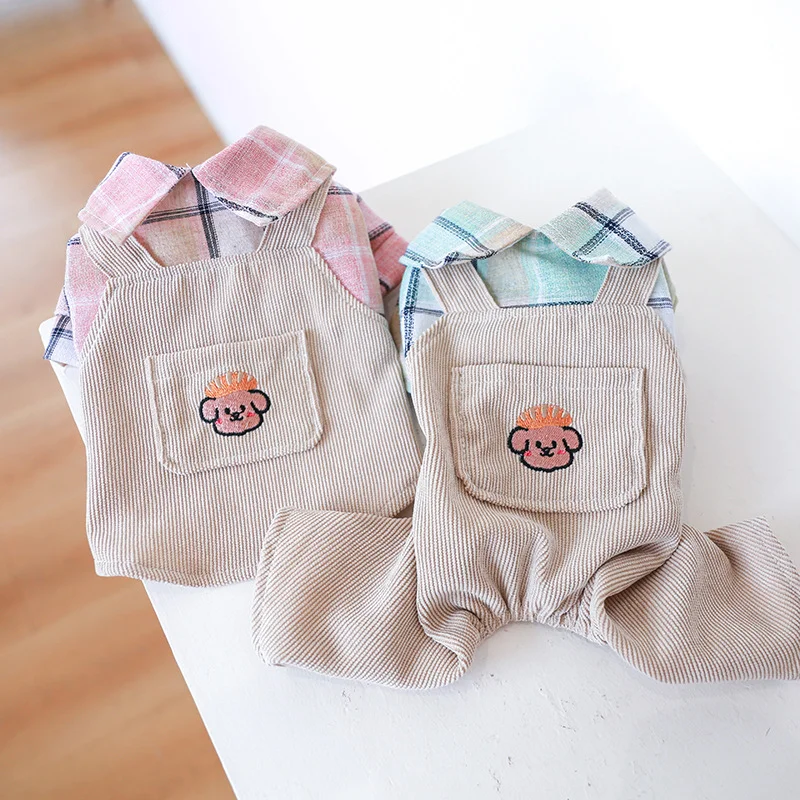 

Dog Clothes Summer Dog Jumpsuit Animal Pattern Puppy Spring Clothes Overalls for Dogs Chihuahua French Bulldog T-Shirt Clothing