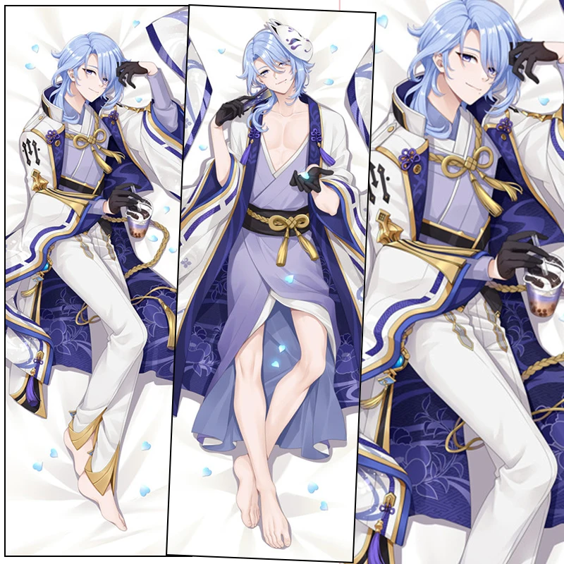

Наволочка с героями аниме «Игры Genshin Impact Kamisato Ayato Dakimakura»