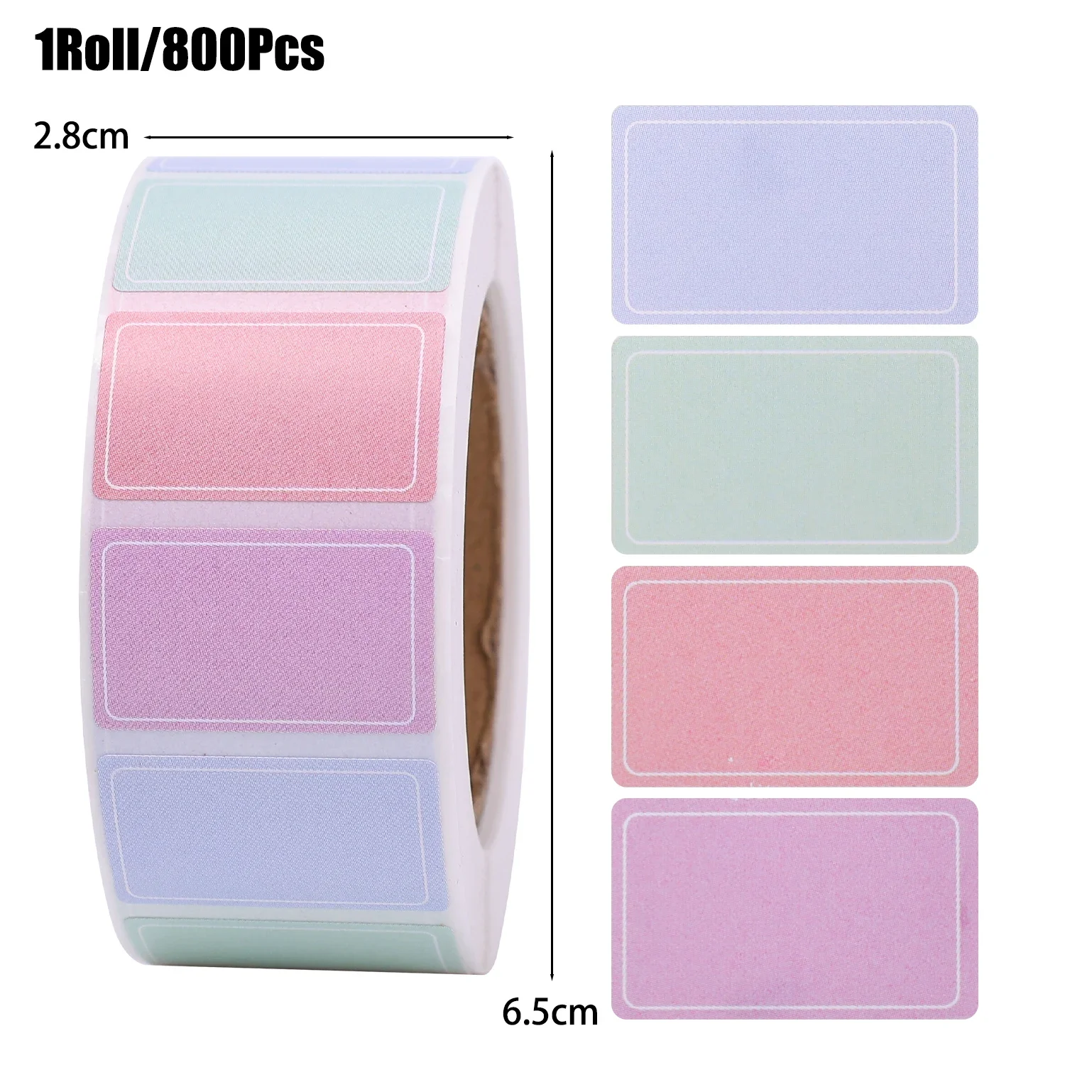 Набор самоклеящихся наклеек с именами