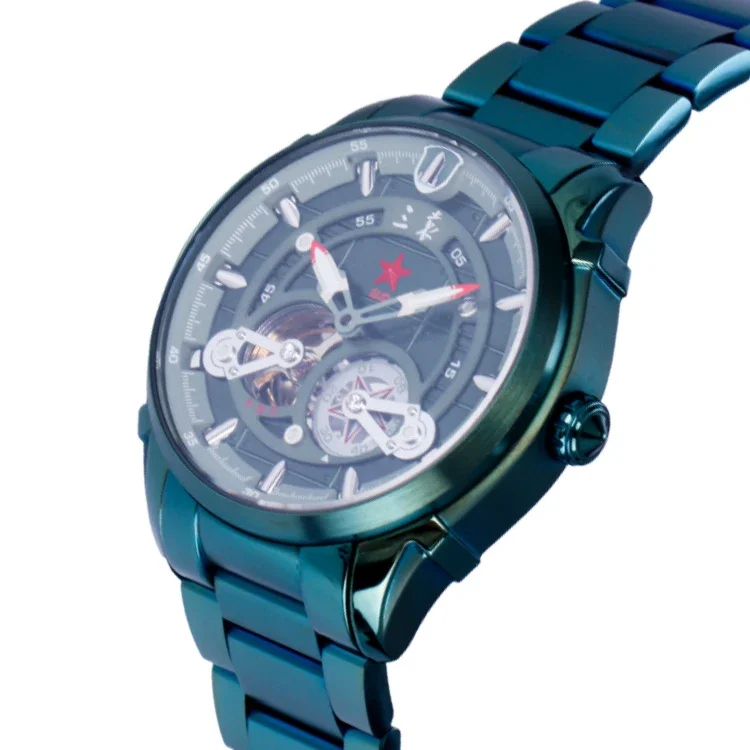 Персонализированные часы SanYuan с автоматическим механизмом светящиеся