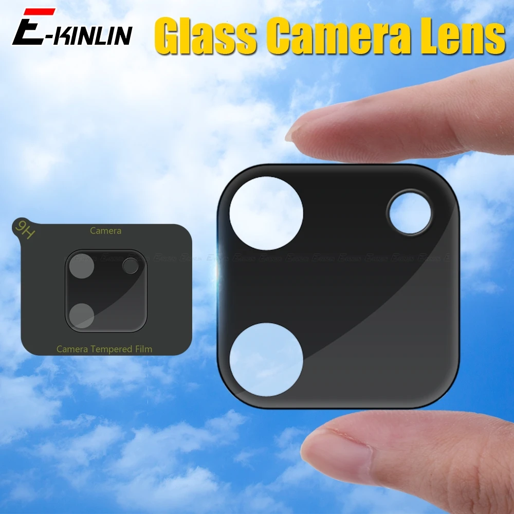 

3D Camera Lens Tempered Glass Screen Protector For Realme C21 C55 C30s C33 C25s C30 C25 C35 C31 C21Y C25Y C11 3D Full Cover Film
