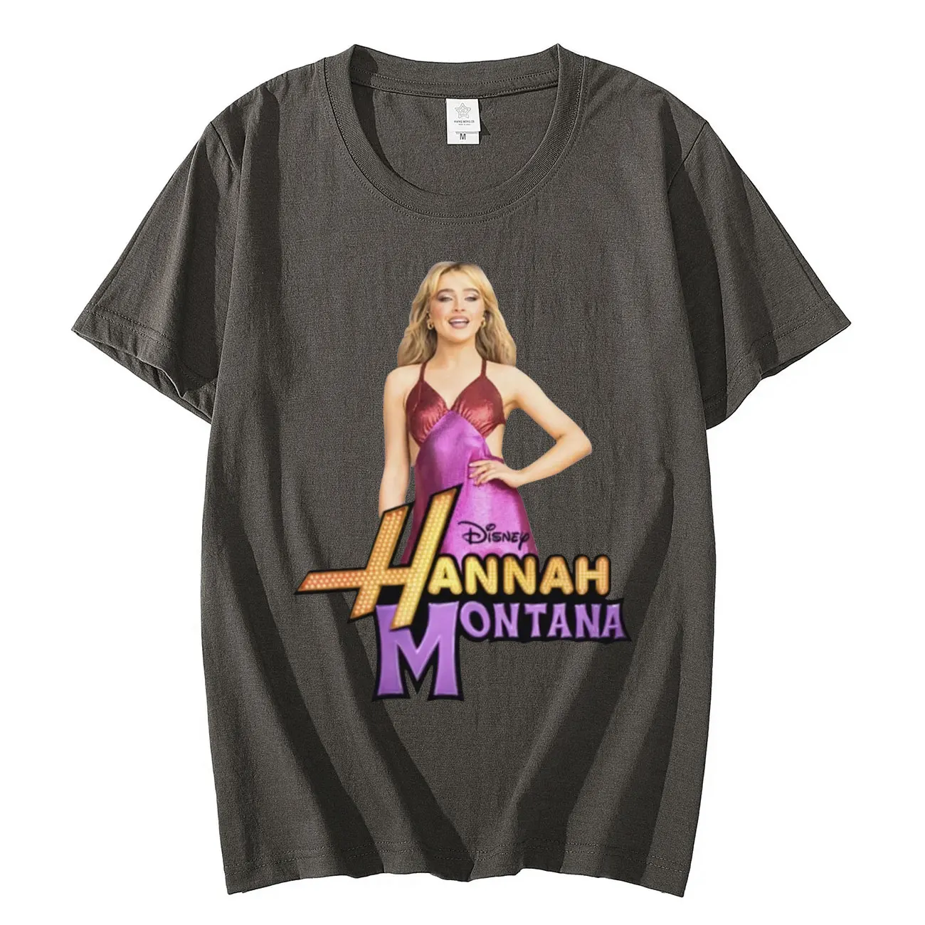 Веселая Футболка Sabrina плотника Ханны Монтаны женские и мужские футболки Y2K модная