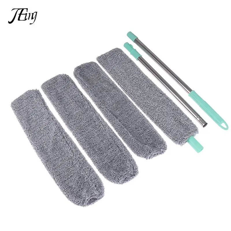 

Bedside Dust Brush Long Handle Mop Sweep Artifact Long Crevice Static Dust Brush Extensible Cleaning Duster Sofa Gap Fur Hair