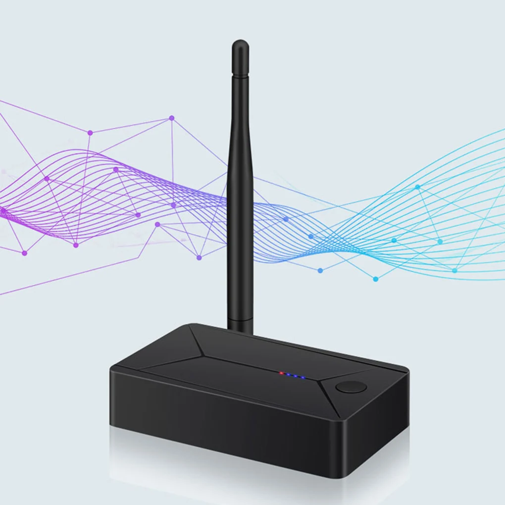 

Wireless Adapter Bluetooth-compatible 5.0 Audio Transmitter 3.5mm 3.5 AUX Jack RCA USB Coaxial Optical Stereo for TV PC