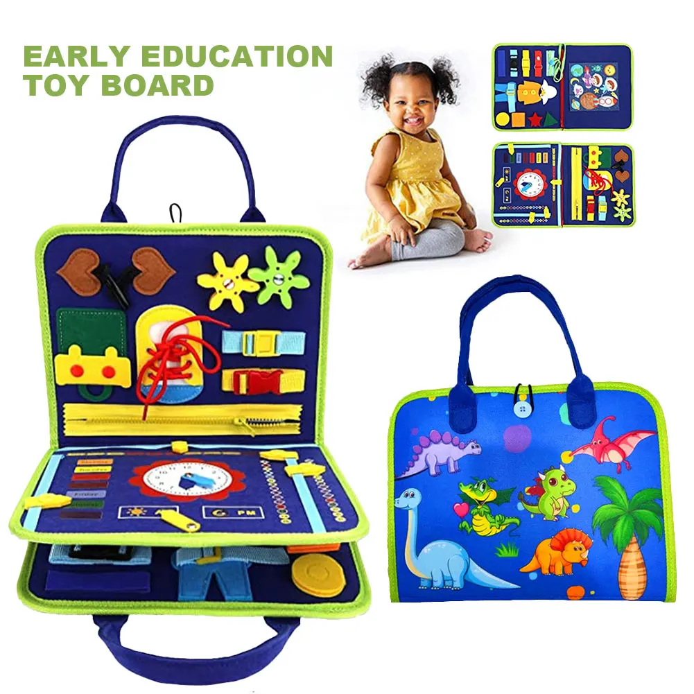 

Монтессори, ЗАНЯТОЕ платье для доски, вспомогательное нетканое устройство на молнии, на завязках, инструмент для обучения, незаменимая детс...