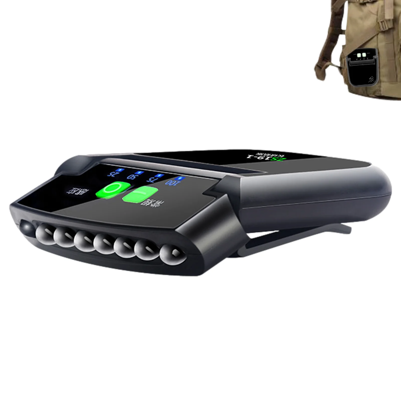 

Светодиодный налобный фонарь на клипсе, 1000 мАч, с зарядкой от USB