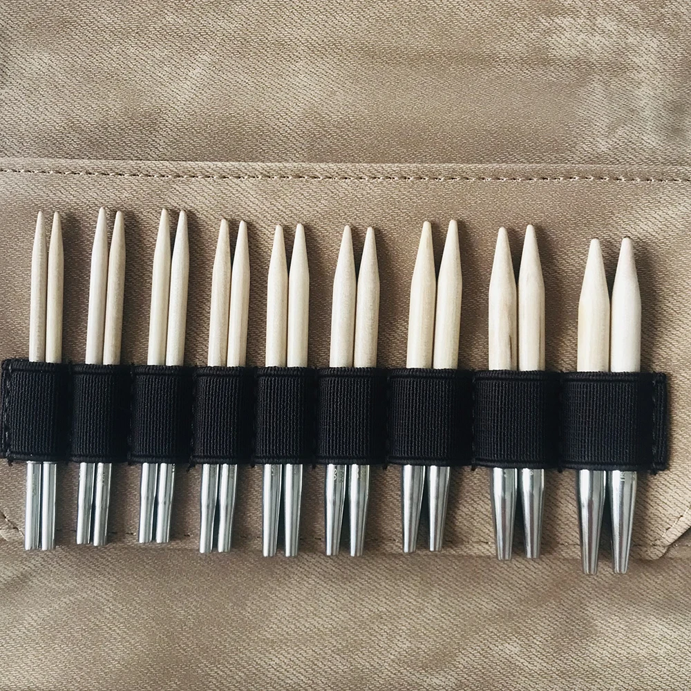 LYKKE Crafts Naturale 3 5 дюйма набор со сменными иглами загар джинсовая ткань бежевый холст