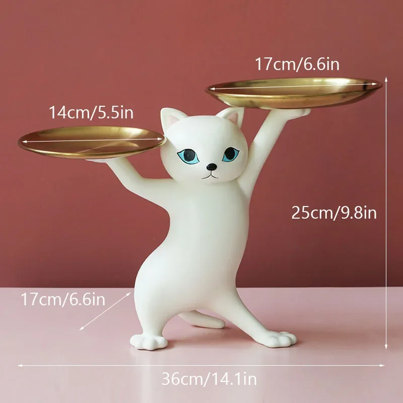 

Статуэтка кошка из смолы