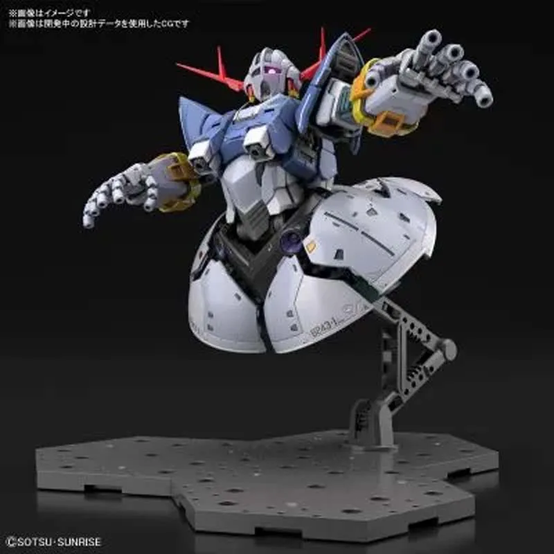 Фото Конструктор Bandai Gunpla PB Limited Edition RG 1/144 MSN-02 Zeong с эффектом выстрела, сборная модель, игрушки, рождественские подарки №4