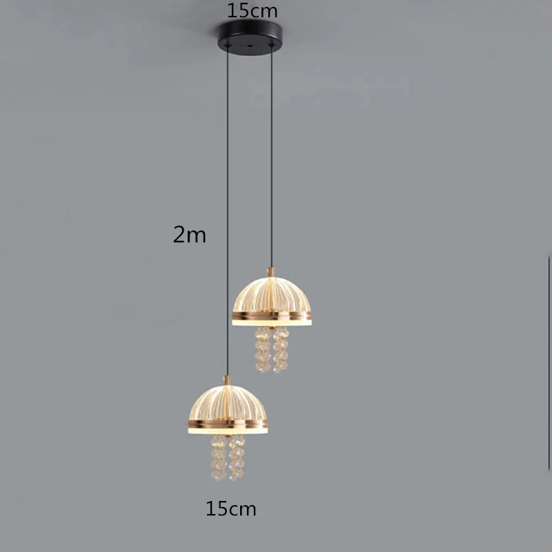 

Люстры MZISOSOD LED в виде медуз 230В