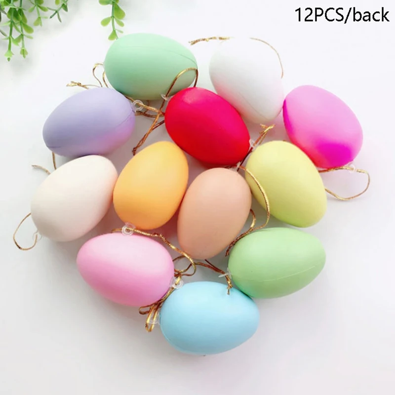 

DIY Painting Foam Egg Easter Gift Party Decor Ation Foam Egg with Colorful Pen for Kid Home Festival Craft Supplie