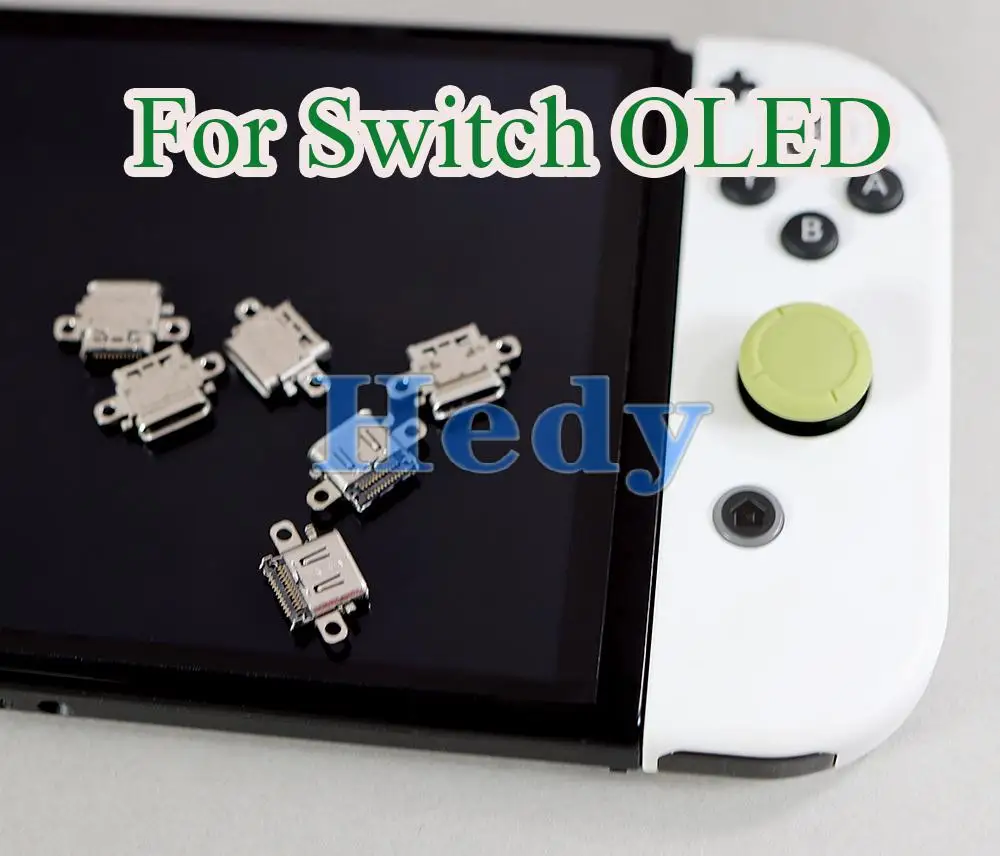 Фото 10 шт., оригинальные розетки для консоли Nintendo Switch Lite №5