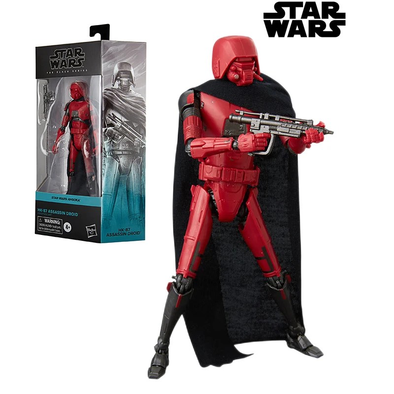 

Star Wars The Black Series Ahsoka Hk-87 Assassin Droid 6 Inch Action Figures PVC Model Anime Toy Collection Gifts Original New