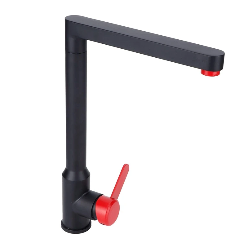 

LJL-Kitchen Sink Faucet 304 Stainless Steel Single Handle Pull-Down Kitchen Sink Faucet Hot And Cold Mixing Sink Faucet