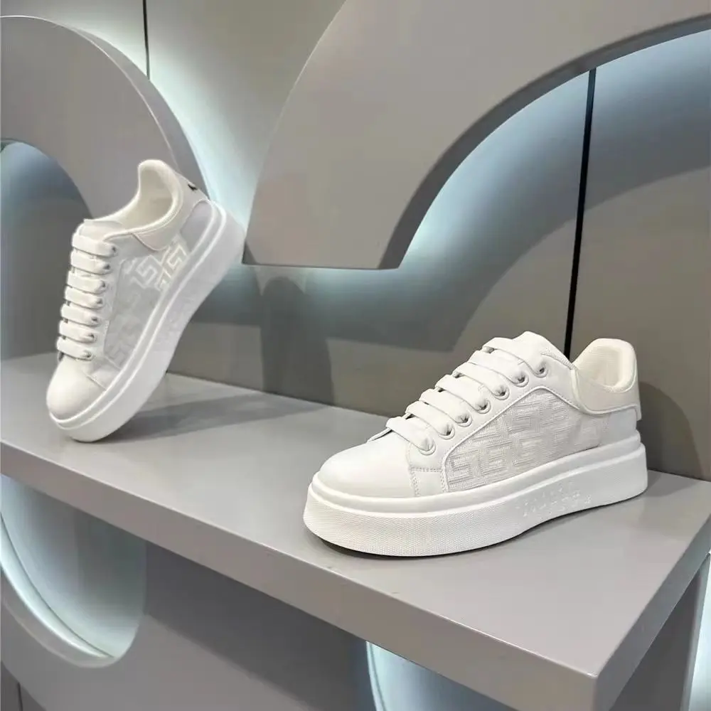 Белые туфли мужская обувь весенне-летняя новая дышащая сетчатая универсальная