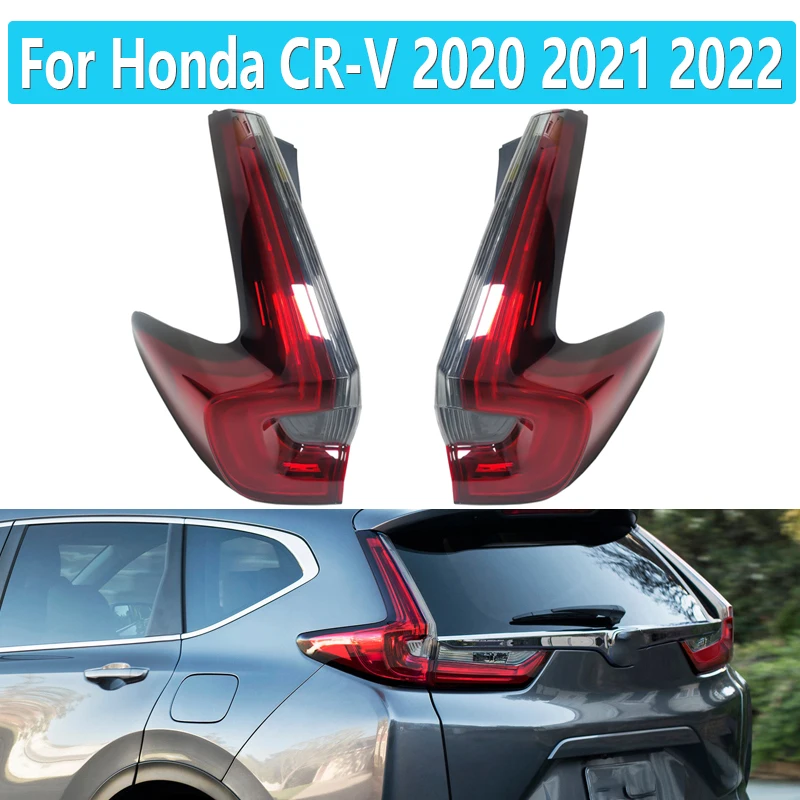 

Для Honda CRV CR-V 2020 2021 2022 Автомобильный светодиодный задний фонасветильник в сборе, стоп-сигнал, внешний сигнал поворота 33500TLAA21