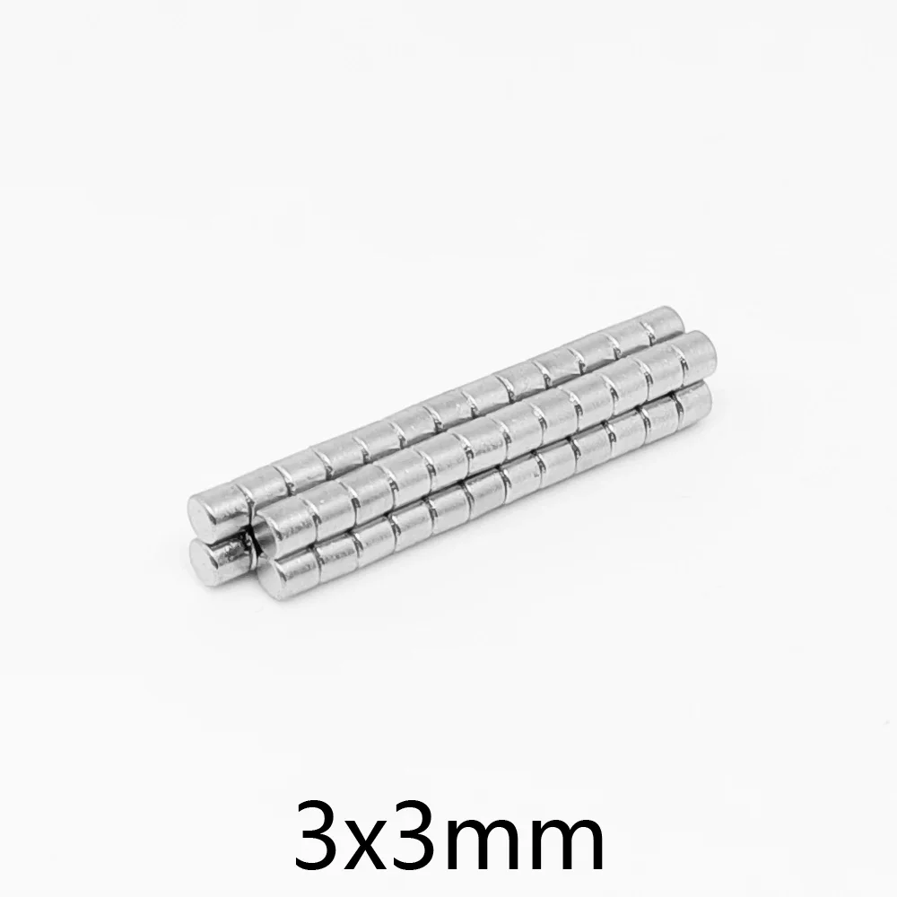 

Магниты круглые 3x3 мм
