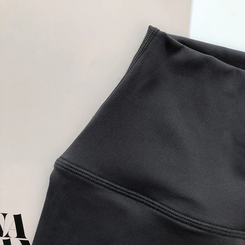 With Logo Athletic Leggings Women Soft High Waist Yoga Pants Seamless Slim Fit Butt Lift Pants Quick Dry Gym Workout Pants