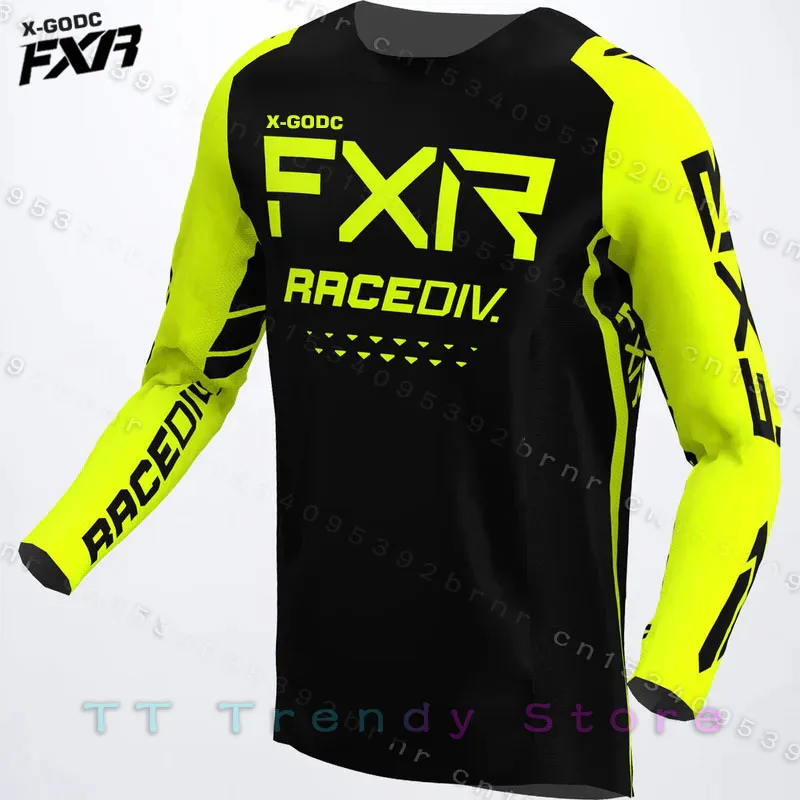 

X-GODC FXR men's Motocross Motorcycle Jersey Mountain Bike Jersey BMX Clothes Maillot Ciclismo Downhill MTB