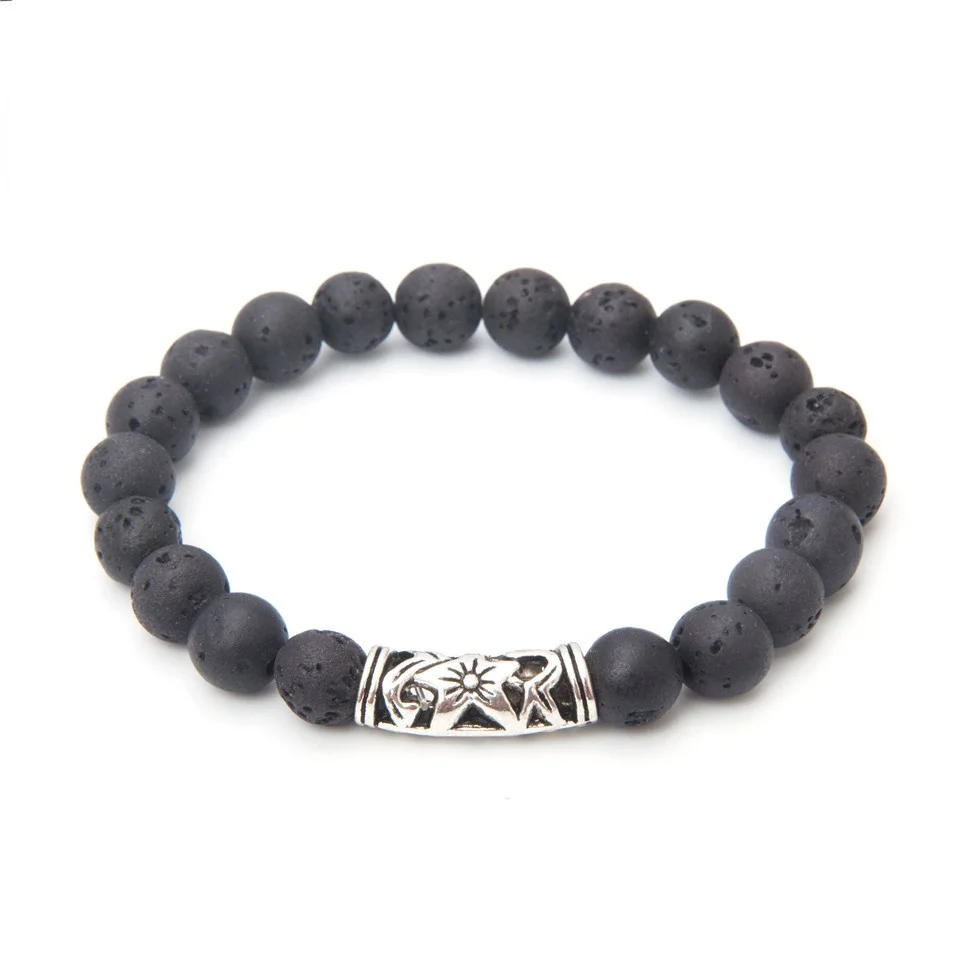 

New Arrival!Stone Bracelet High-quality Raw Stone Beads Flexiable Bracelet Multi Stone Optional For Women Jewelry Making