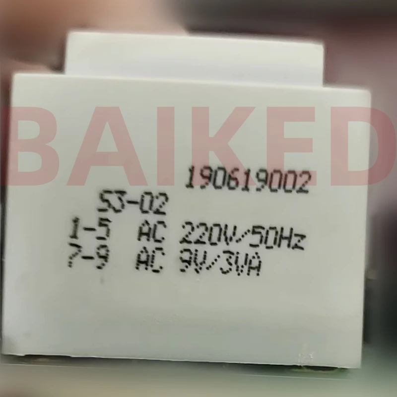 Трансформатор BingZi S3-02 1-5 AC 220 В/50 Гц 7-9 9 В/3 ВА 37 5 × 32 35 мм Выходная мощность 3 Силовой