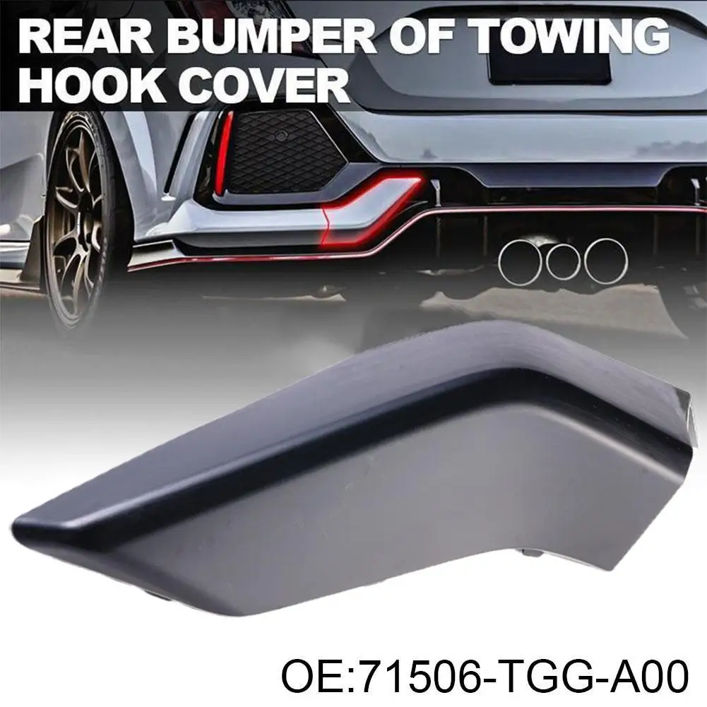 

Black Car Rear Bumper Trunk Cover 71506-TGG-A00,For Honda Hatchback 2016-21 Civic Q3A2